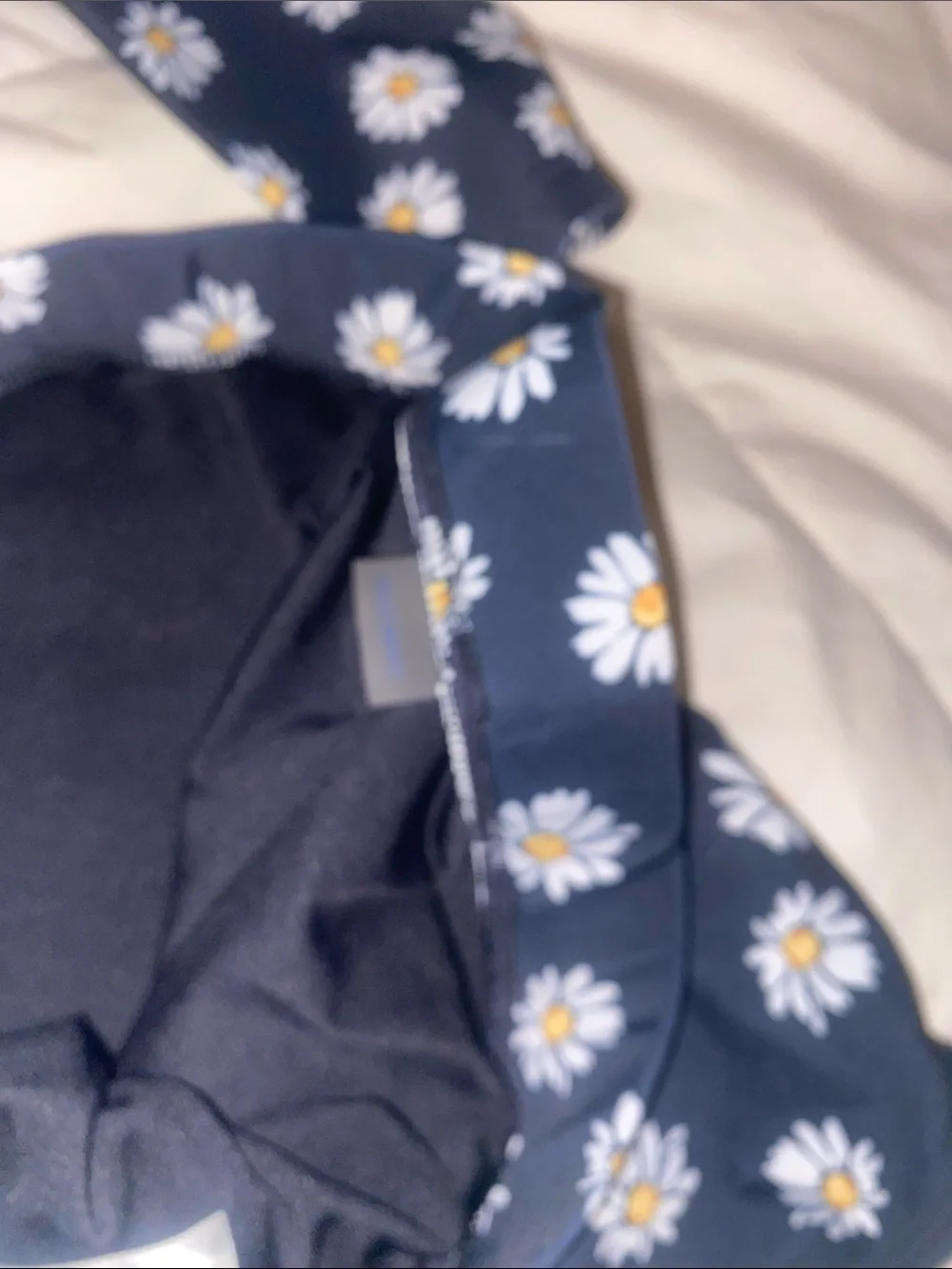 Old Navy Navy Blue Daisy Swim Two-Piece Set